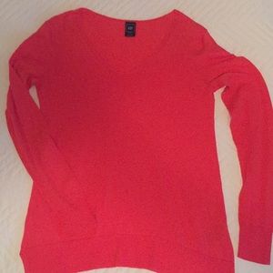 V-neck lightweight sweater